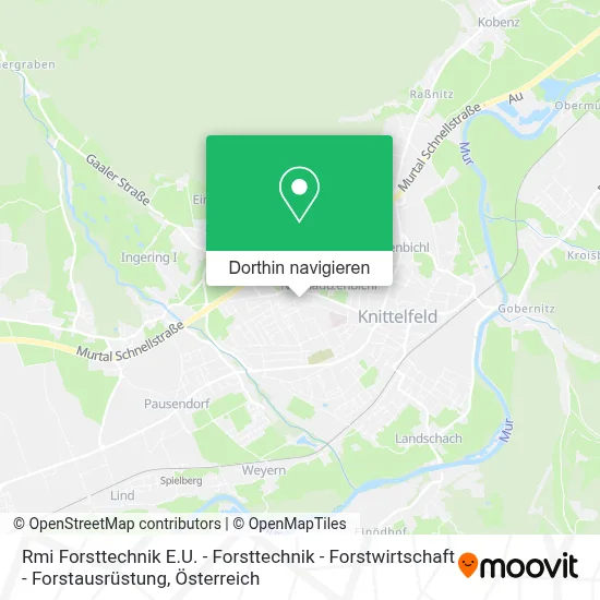 Rmi Forsttechnik E.U. - Forsttechnik - Forstwirtschaft - Forstausrüstung Karte