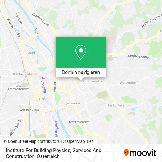 Institute For Building Physics, Services And Construction Karte