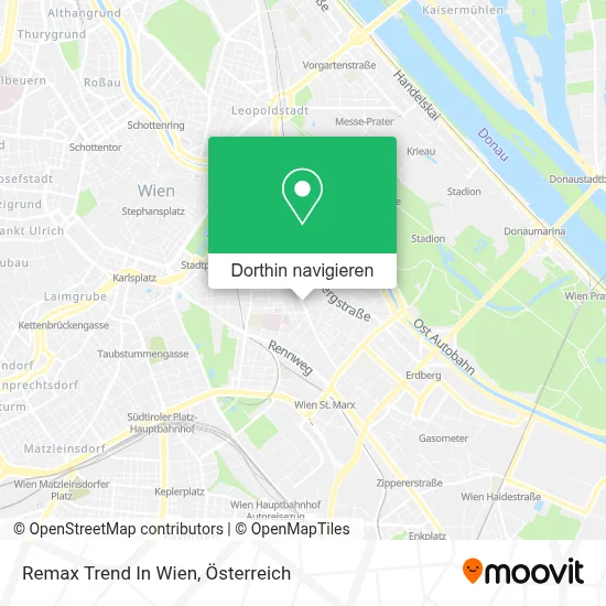 Remax Trend In Wien Karte