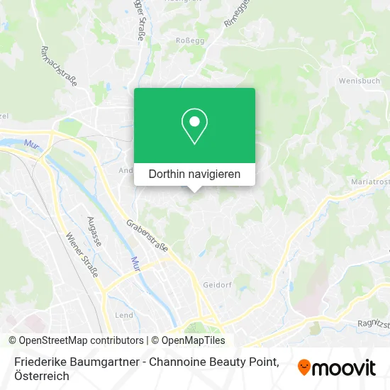 Friederike Baumgartner - Channoine Beauty Point Karte