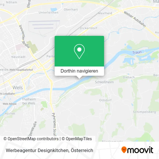 Werbeagentur Designkitchen Karte