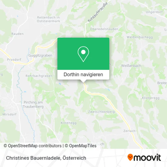 Christines Bauernladele Karte