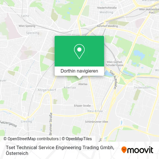 Tset Technical Service Engineering Trading Gmbh Karte