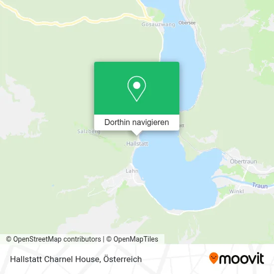 Hallstatt Charnel House Karte