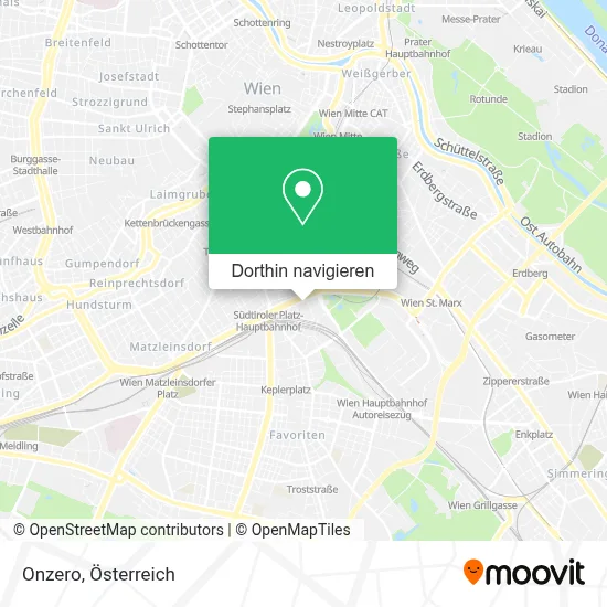 Onzero Karte