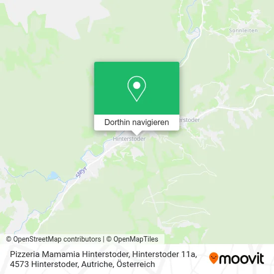 Pizzeria Mamamia Hinterstoder, Hinterstoder 11a, 4573 Hinterstoder, Autriche Karte