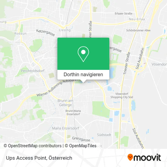 Ups Access Point Karte