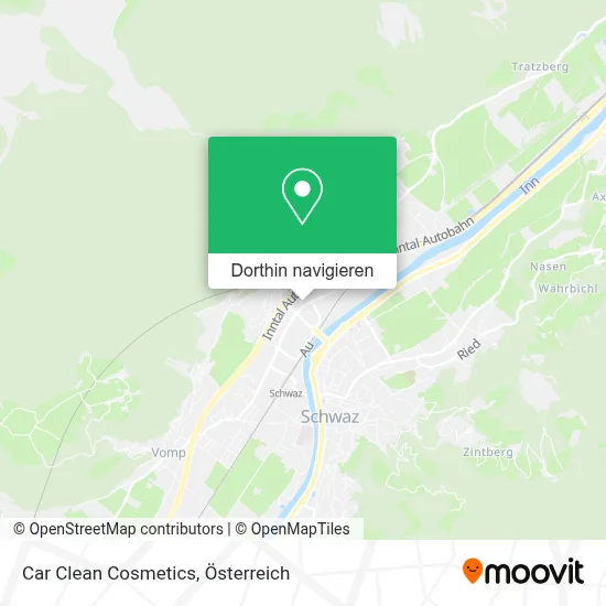 Car Clean Cosmetics Karte