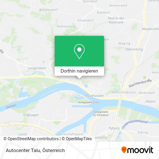 Autocenter Talu Karte
