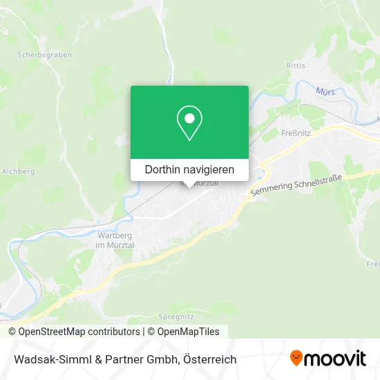 Wadsak-Simml & Partner Gmbh Karte