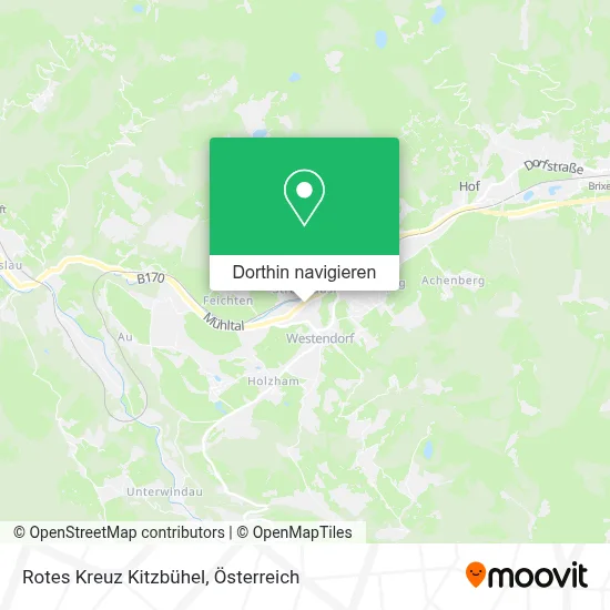 Rotes Kreuz Kitzbühel Karte