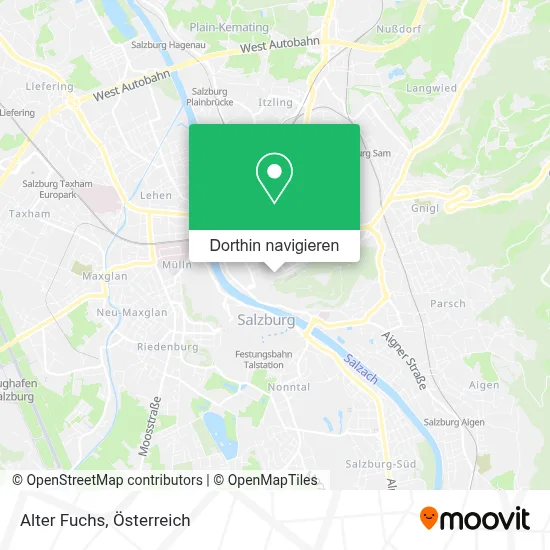 Alter Fuchs Karte