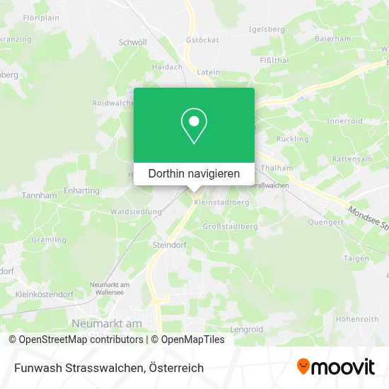 Funwash Strasswalchen Karte