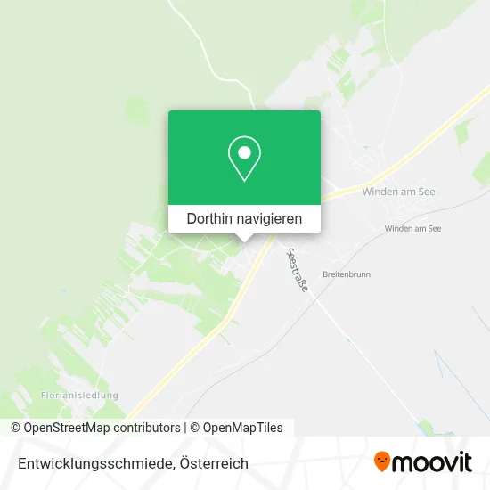 Entwicklungsschmiede Karte
