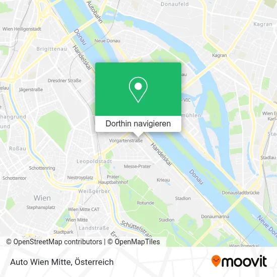 Auto Wien Mitte Karte