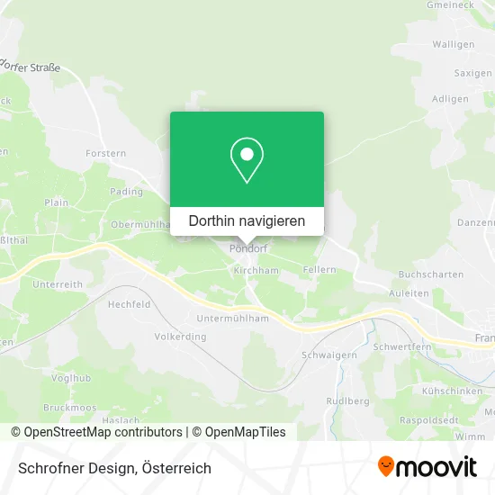 Schrofner Design Karte