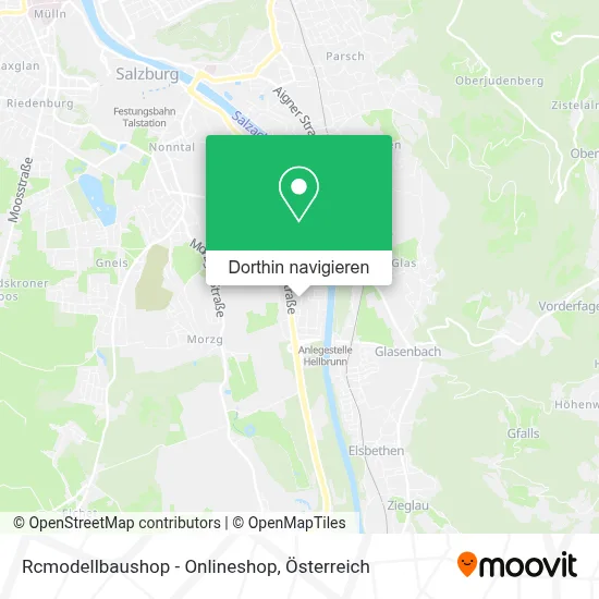 Rcmodellbaushop - Onlineshop Karte