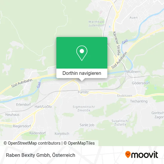 Raben Bexity Gmbh Karte