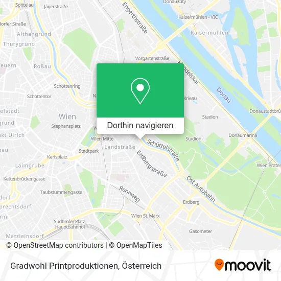 Gradwohl Printproduktionen Karte
