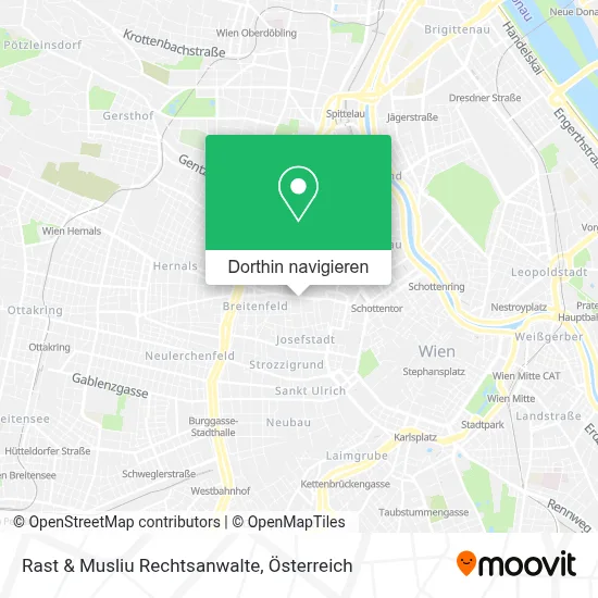 Rast & Musliu Rechtsanwalte Karte