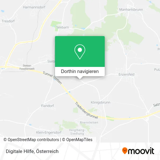 Digitale Hilfe Karte