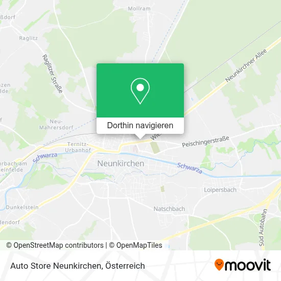 Auto Store Neunkirchen Karte