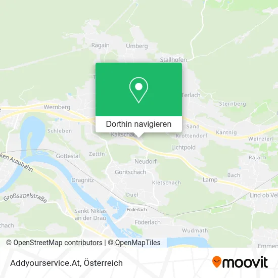 Addyourservice.At Karte