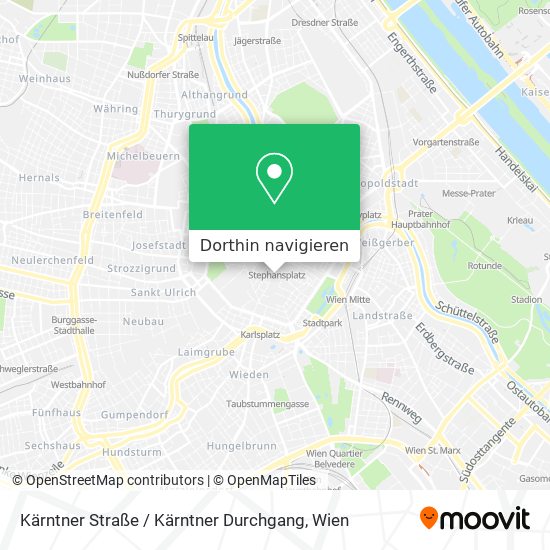 Kärntner Straße / Kärntner Durchgang Karte