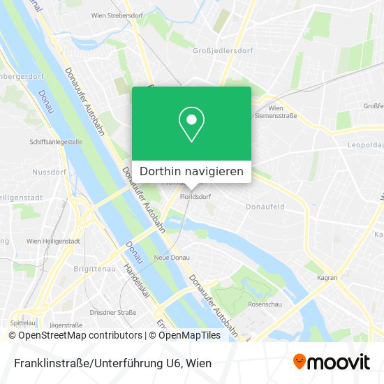 Franklinstraße/Unterführung U6 Karte