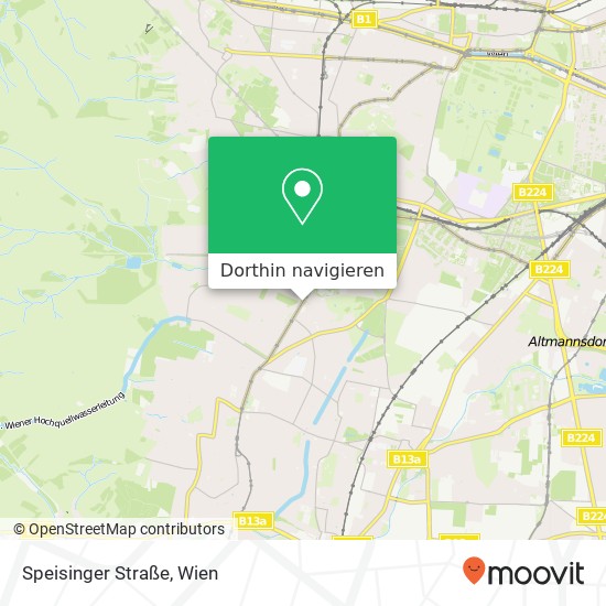 Speisinger Straße Karte