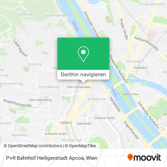 P+R Bahnhof Heiligenstadt Apcoa Karte