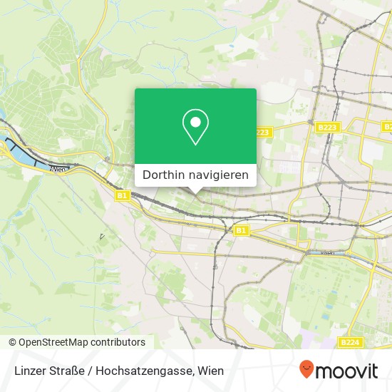 Linzer Straße / Hochsatzengasse Karte