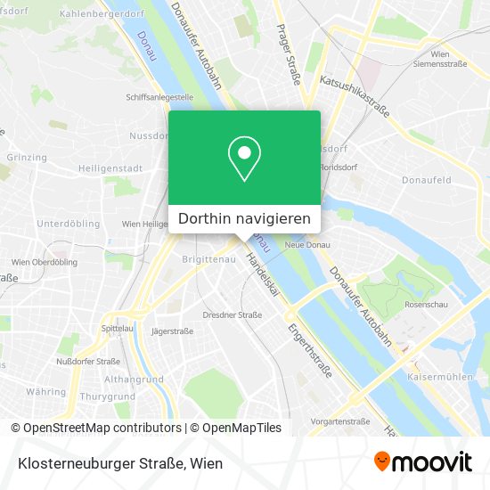 Klosterneuburger Straße Karte