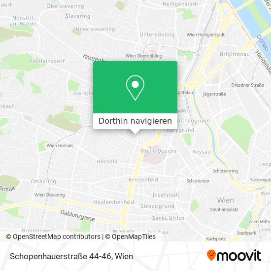 Schopenhauerstraße 44-46 Karte