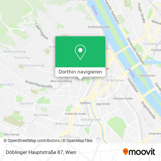 Döblinger Hauptstraße 87 Karte