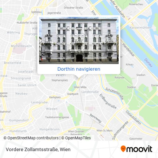 Vordere Zollamtsstraße Karte