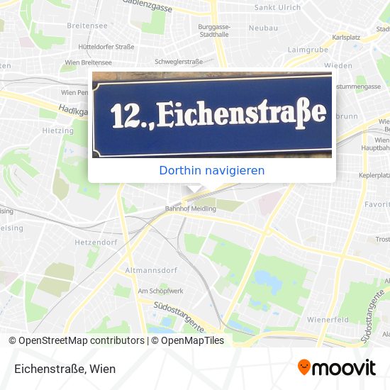 Eichenstraße Karte
