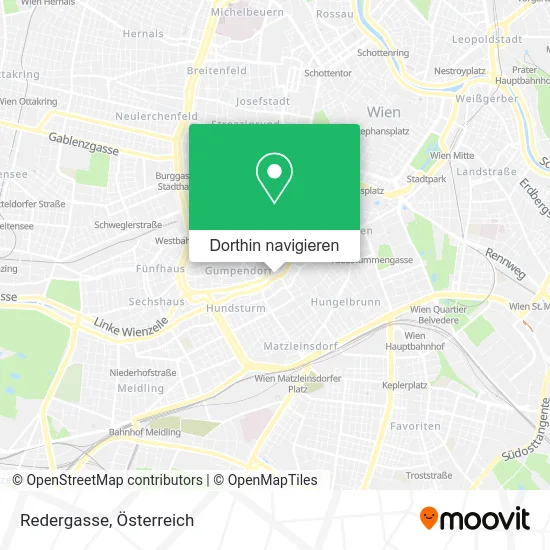 Redergasse Karte