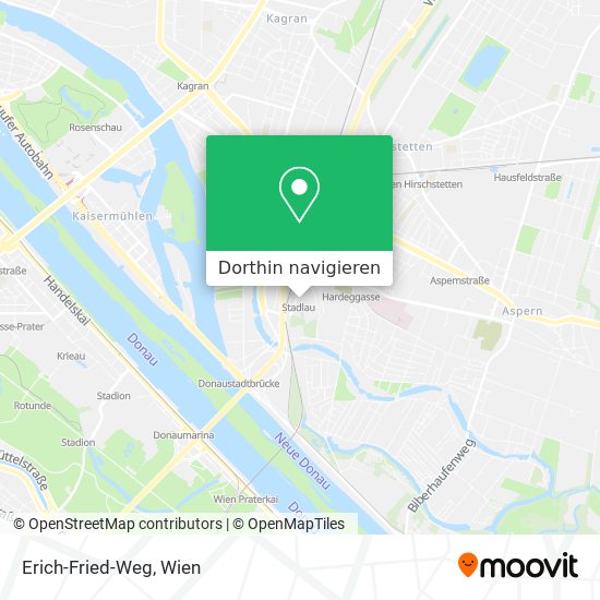 Erich-Fried-Weg Karte