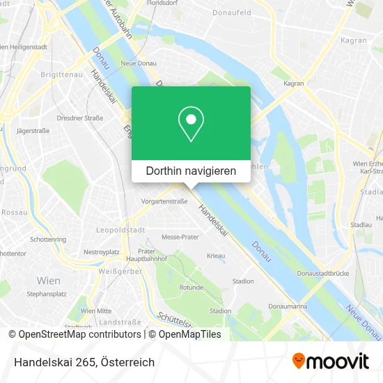 Handelskai 265 Karte