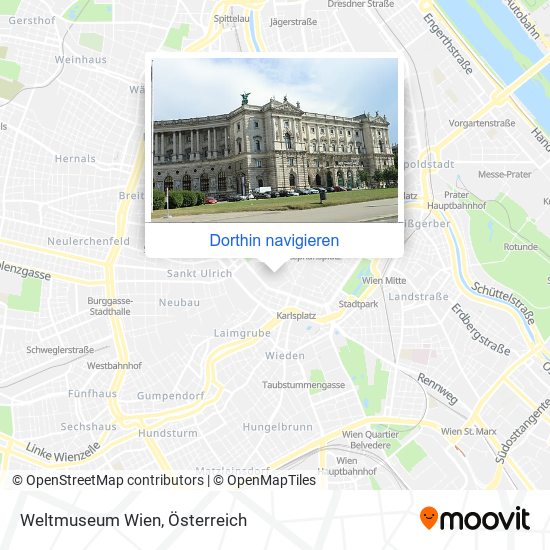 Weltmuseum Wien Karte