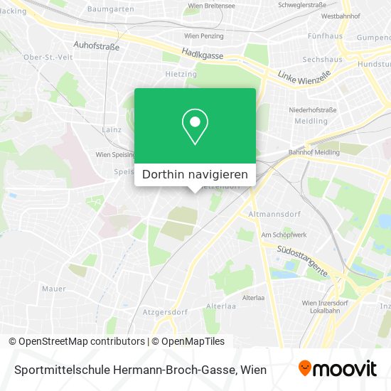 Sportmittelschule Hermann-Broch-Gasse Karte