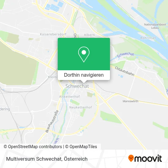 Multiversum Schwechat Karte