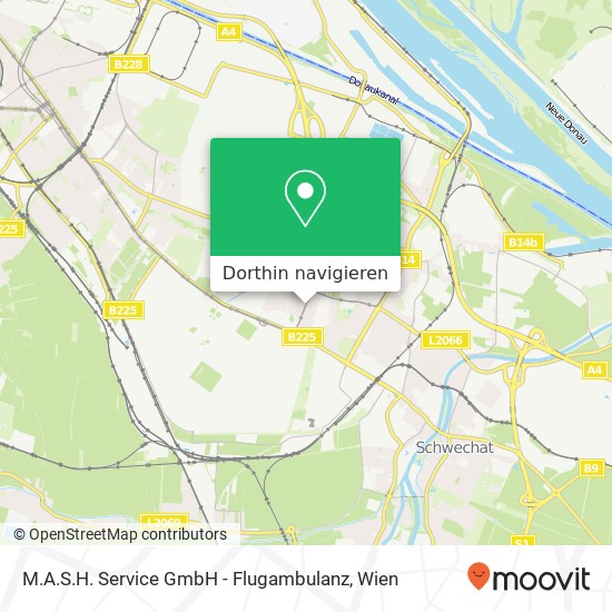 M.A.S.H. Service GmbH - Flugambulanz Karte