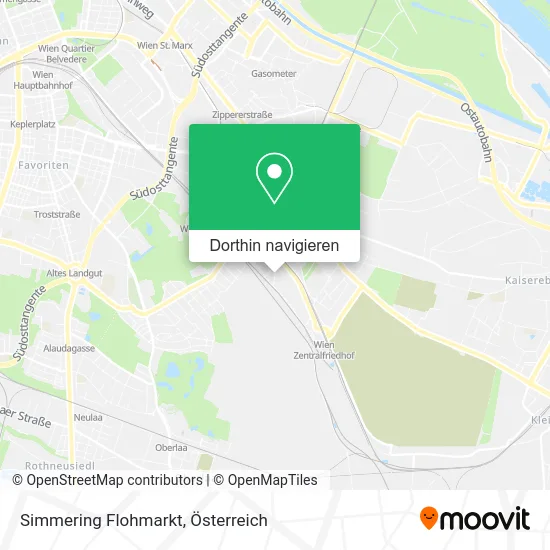 Simmering Flohmarkt Karte