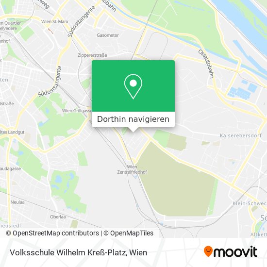 Volksschule Wilhelm Kreß-Platz Karte