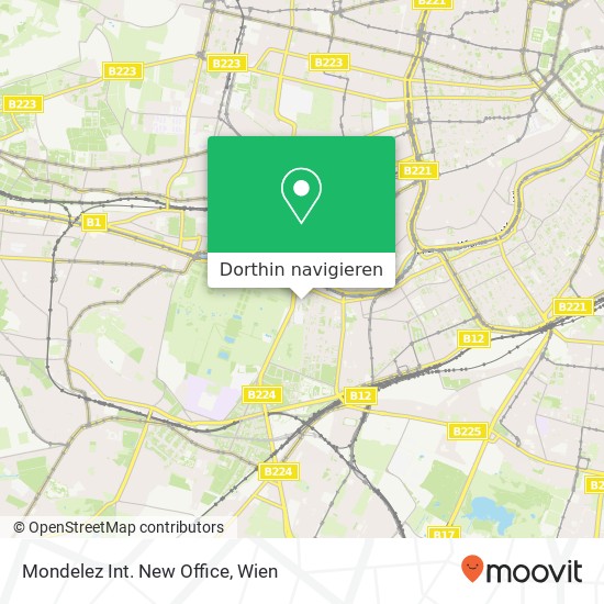 Mondelez Int. New Office Karte