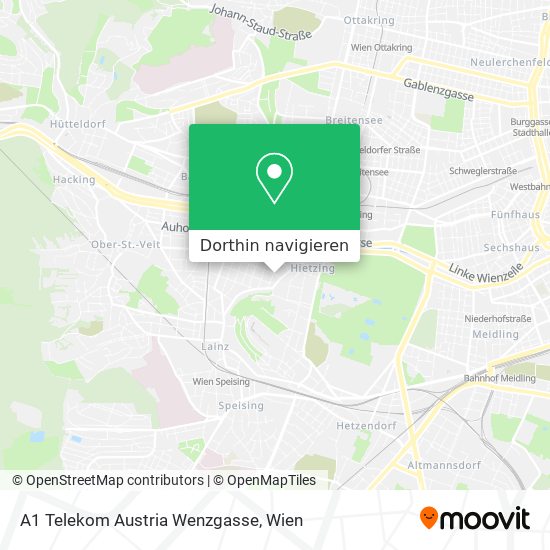A1 Telekom Austria Wenzgasse Karte