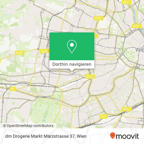 dm Drogerie Markt  Märzstrasse 37 Karte