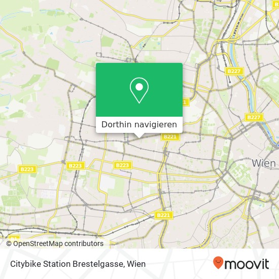 Citybike Station Brestelgasse Karte